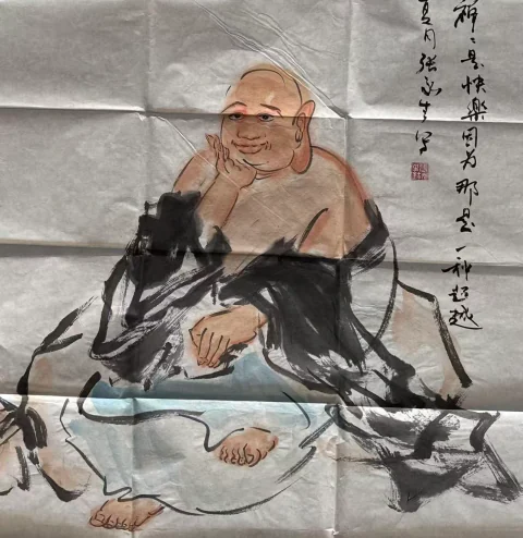 罗汉系列 · 作品局部